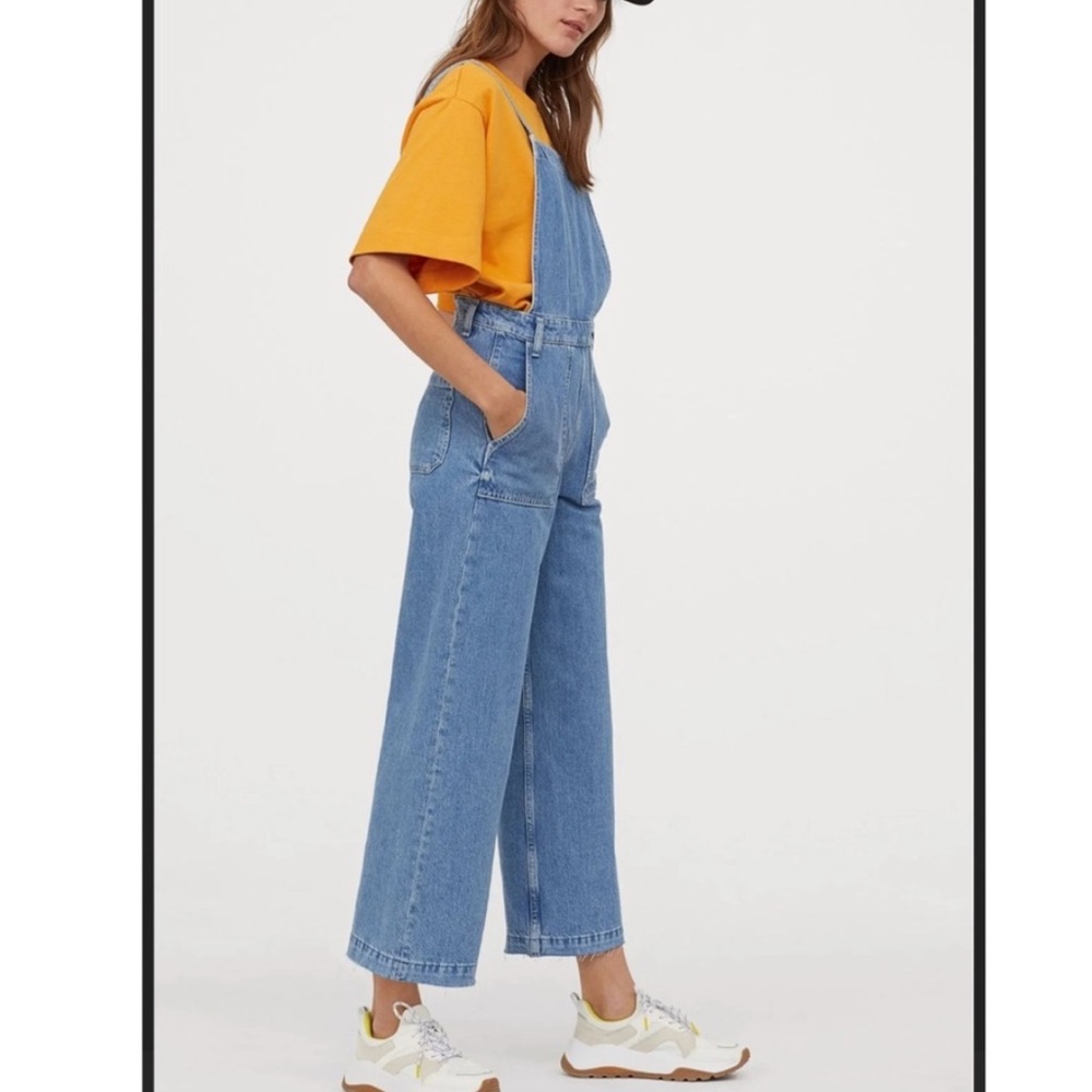 Denim overalls